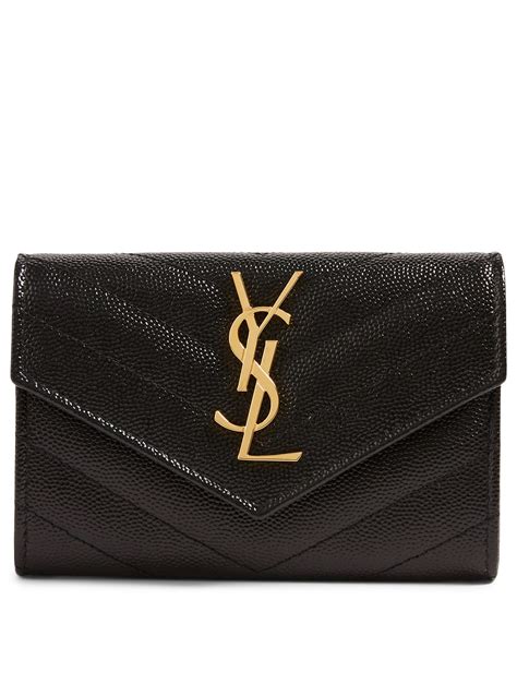 ysl classic large college monogram|YSL monogram wallet.